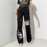 Gothic Emo Alt Cargo Pants