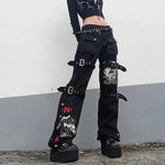 Gothic Emo Alt Cargo Pants